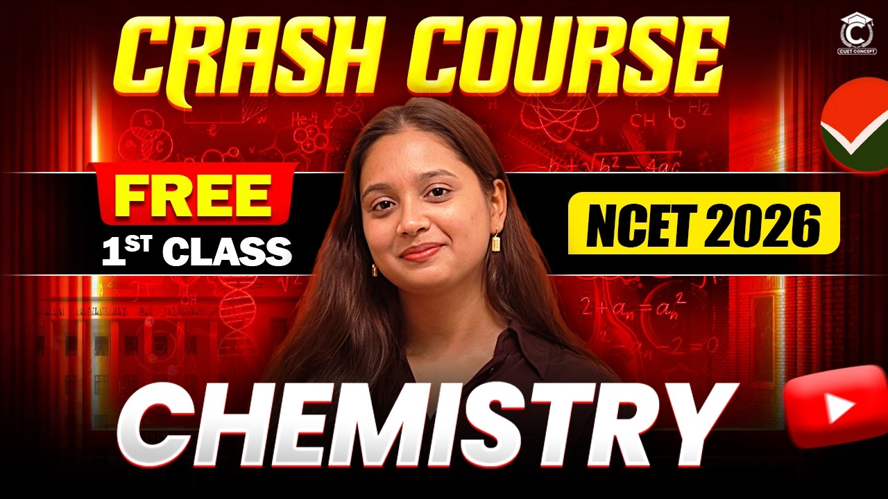 NCET Crash Course 2026🔥 | Chemistry Domain Class-1 | Solutions | NCET 2026 Preparation