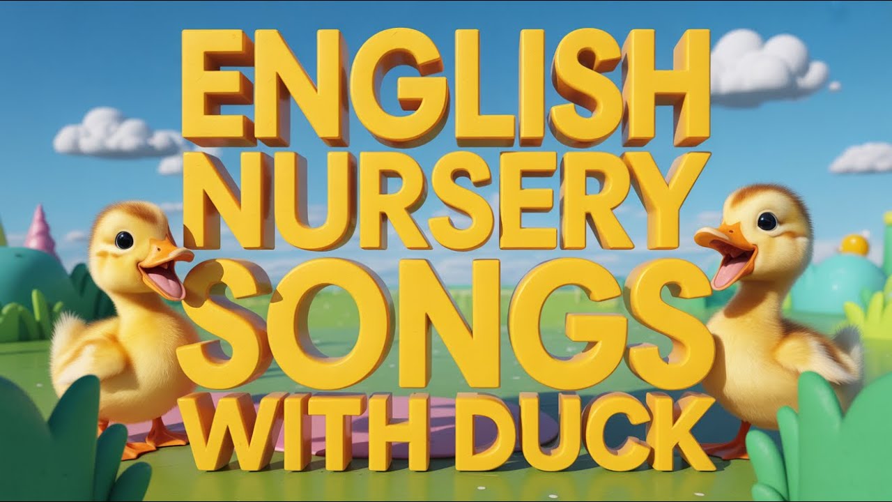The Quack Quack Melody | English Kids Song About Ducks and Animals with Fun Learning Music