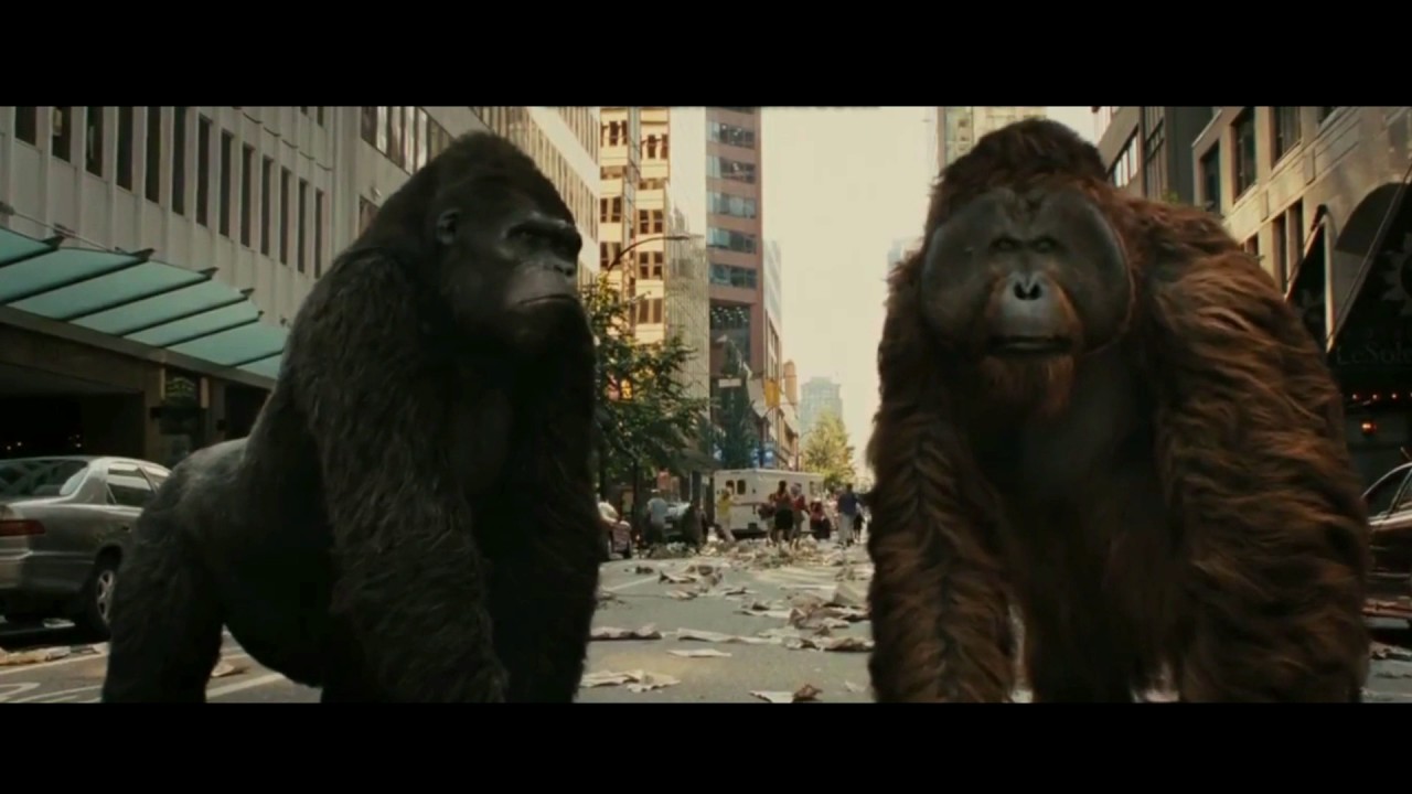 Rise of the planet of the apes - Blow me away MV
