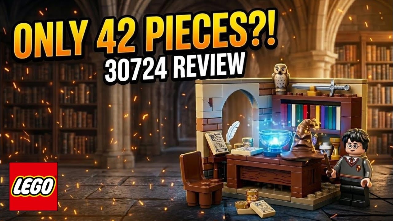 LEGO Harry Potter 30724 – Dumbledore's office with Harry P. (Detailed Review)