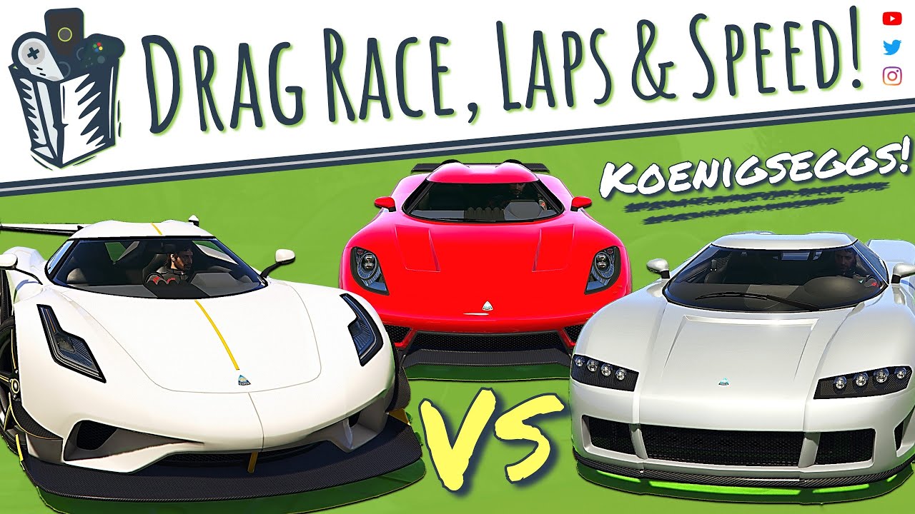 Entity MT vs Entity XXR vs Entity XF - GTA's Koenigsegg Battle! XSX (2023)
