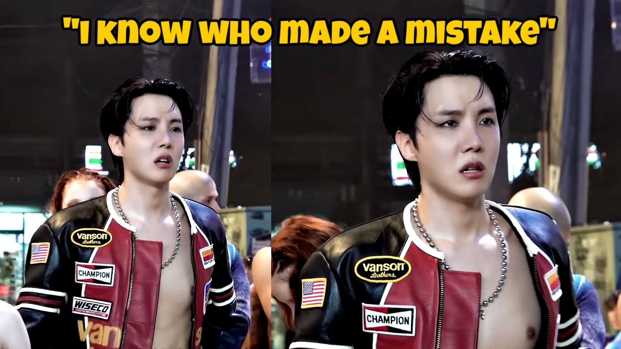Dance Leader j-hope Reacts To Staff's Mistake During Challenging Shoot