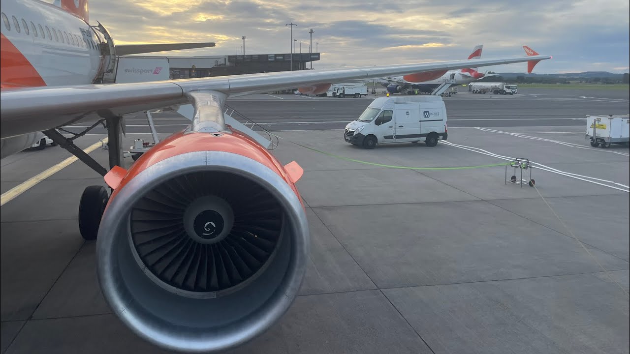 Flying overweight ⚖️ Easyjet A319| Southampton to Glasgow Airport