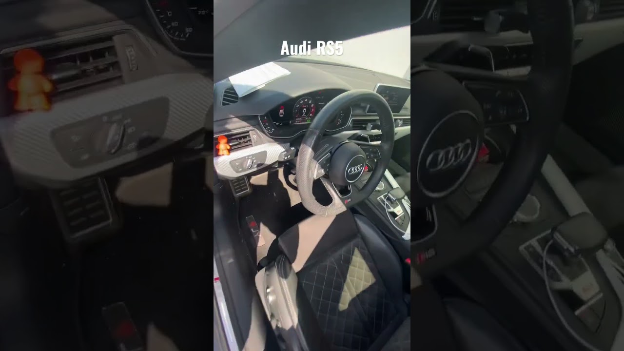 Interior of the Audi RS5