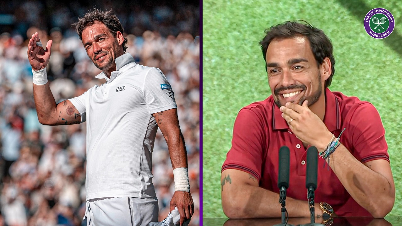 Emotional Press Conference 🥹 | Fabio Fognini announces his retirement from tennis | Wimbledon 2025
