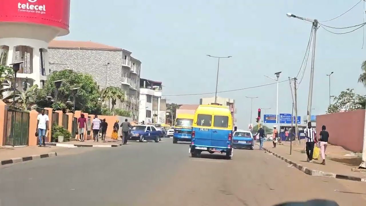 Trajeto Bissau Aeroporto
