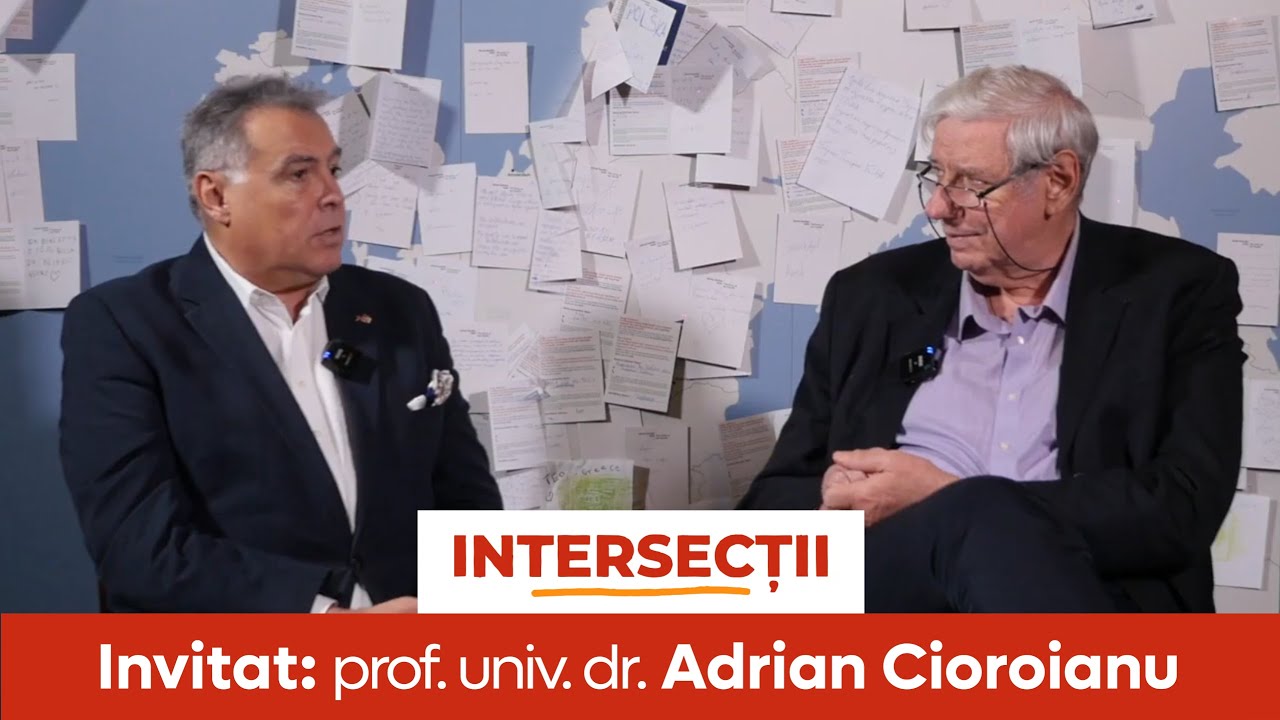 INTERSECȚII – Dezbaterile MNIR, sezonul II, episodul 1│Invitat: Adrian Cioroianu.