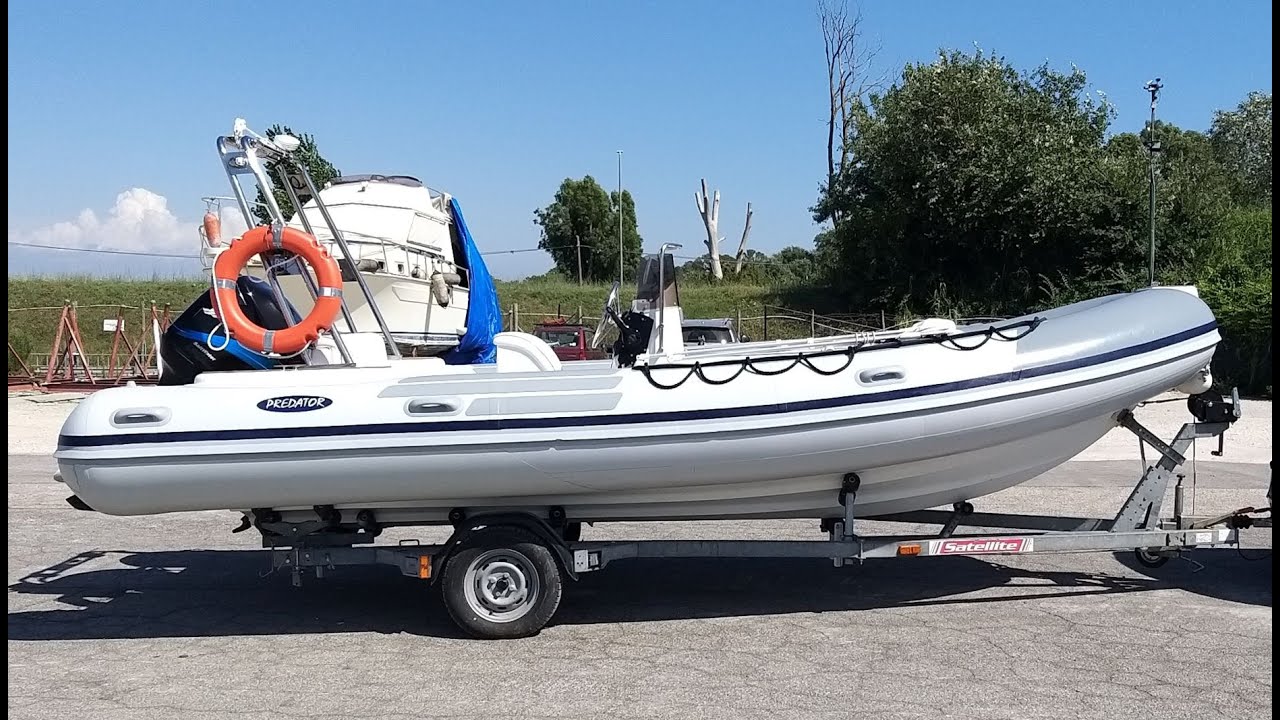 Sistemazione gommone Italboats 590 del 2001