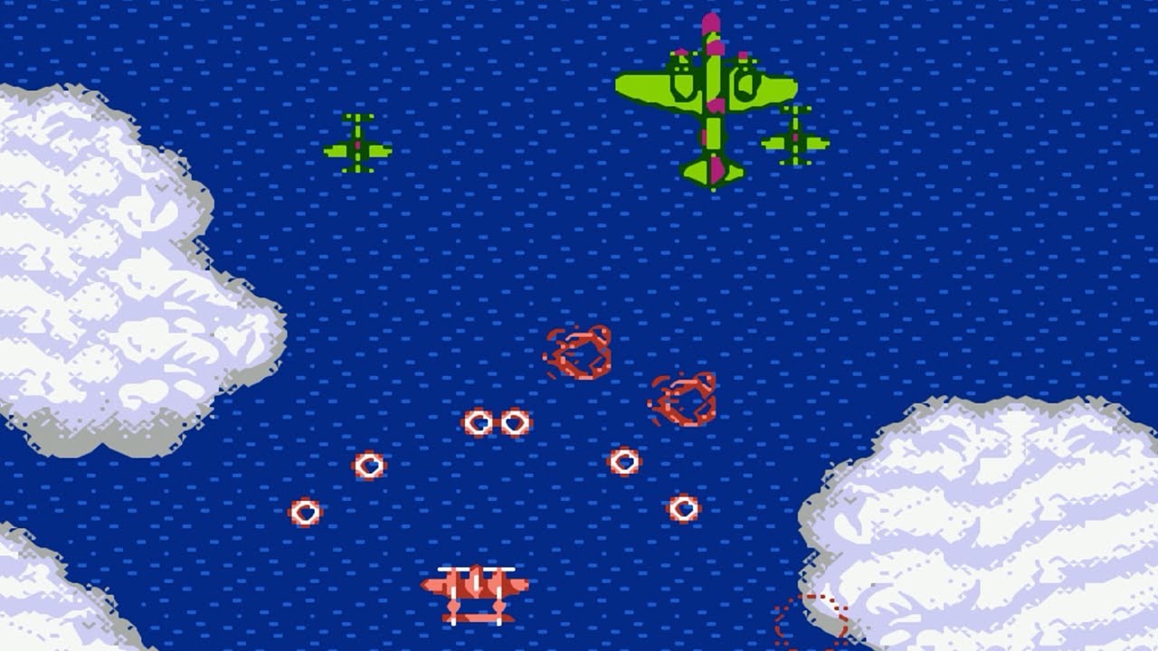 1943: The Battle of Midway (NES) - Enhanced Graphics - Gameplay