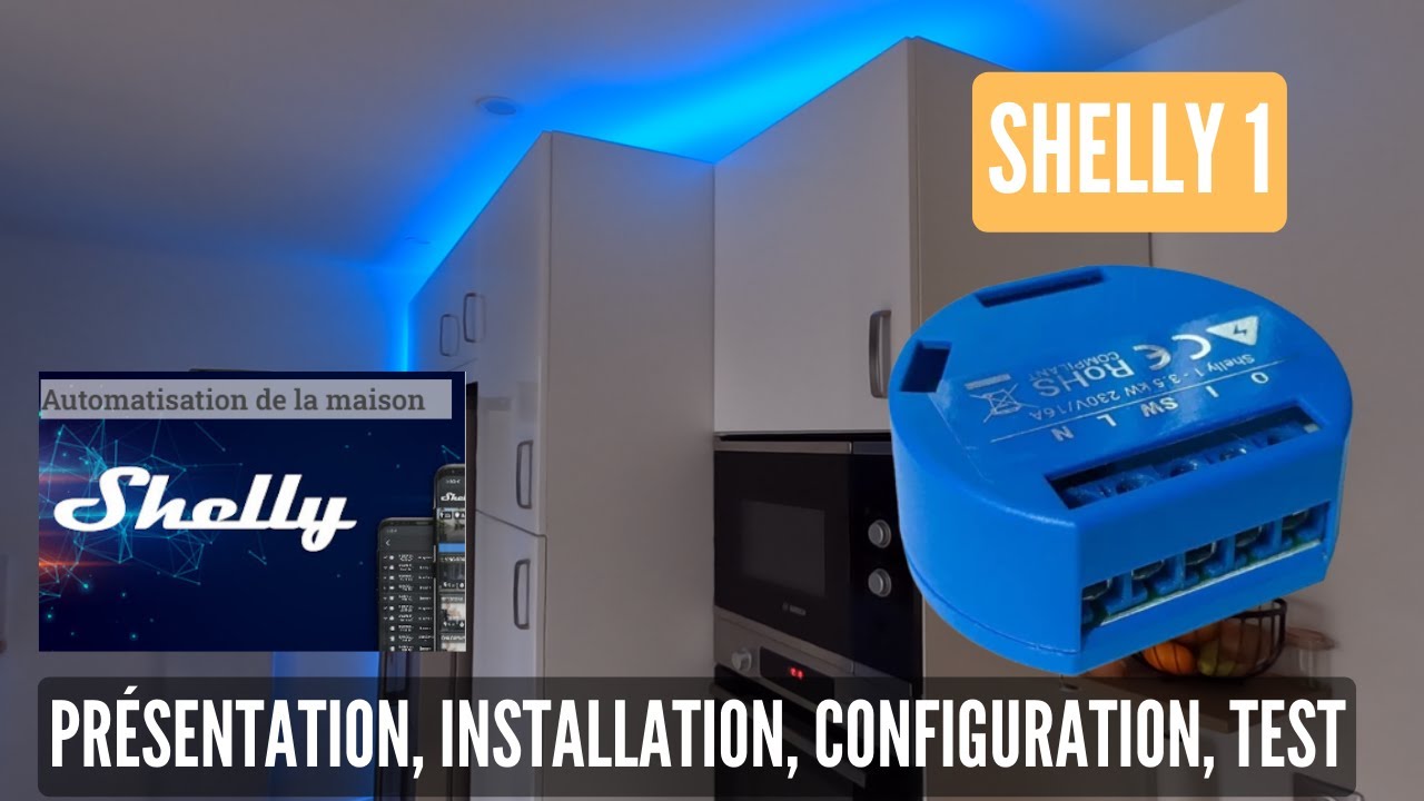 Shelly 1 relai Wifi