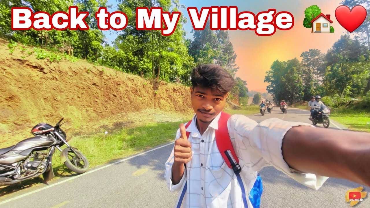Aaj Main Gaon Ja Raha Hoon 🏡 | Bike Se Village Ride Vlog | Ghar Wapsi Travel l 