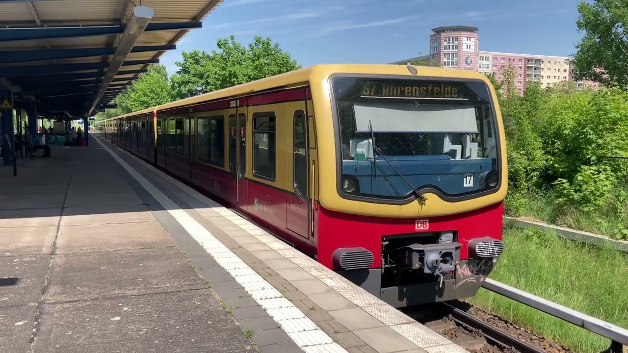 S-Bahn Berlin - Der Bahnhof Raoul-Wallenberg-Straße