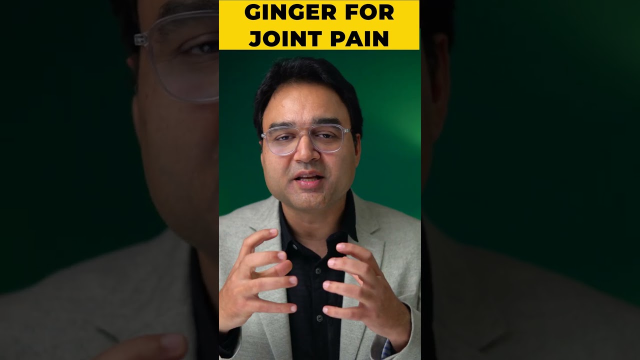 GINGER FOR JOINT PAIN Relief!!