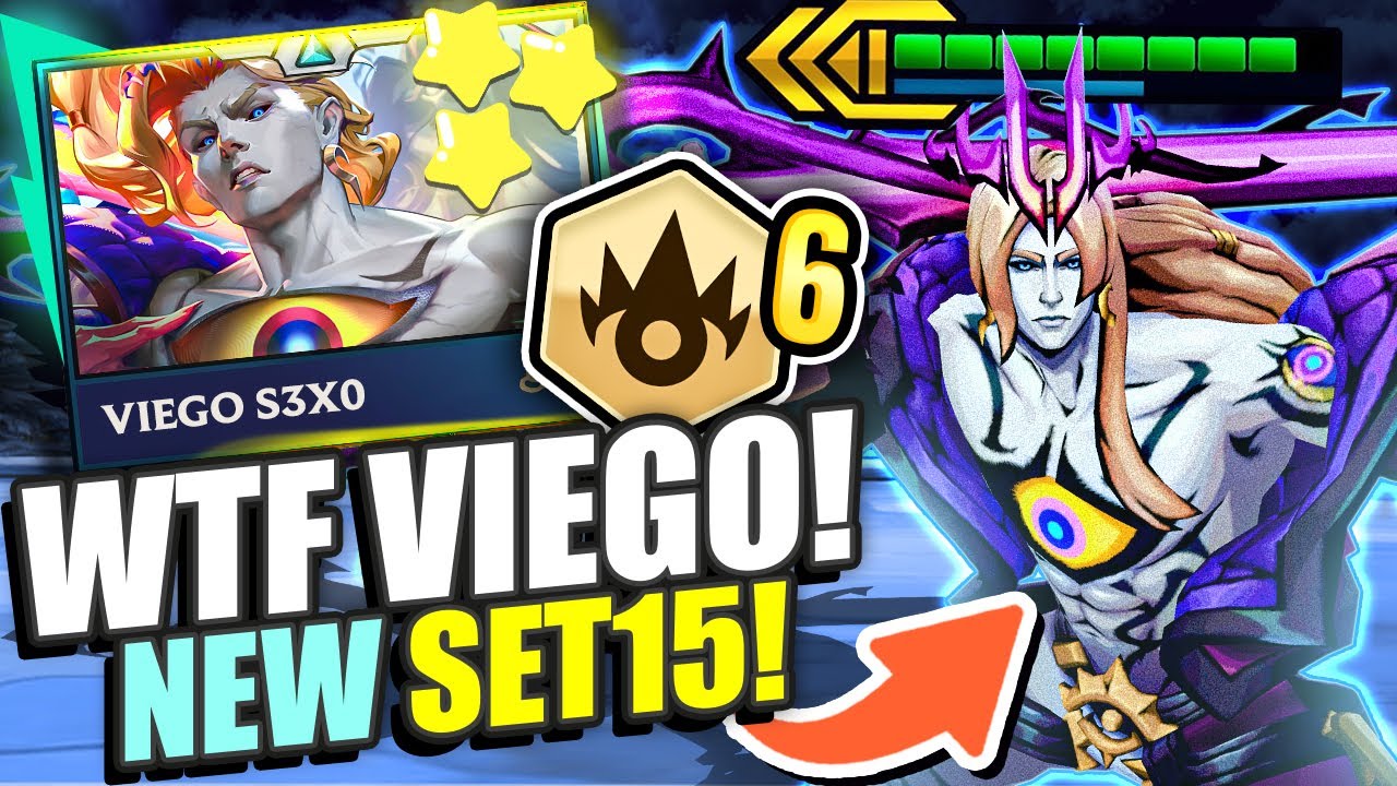😱 VIEGO 3 ESTRELLAS en EL NUEVO SET 15 de TFT