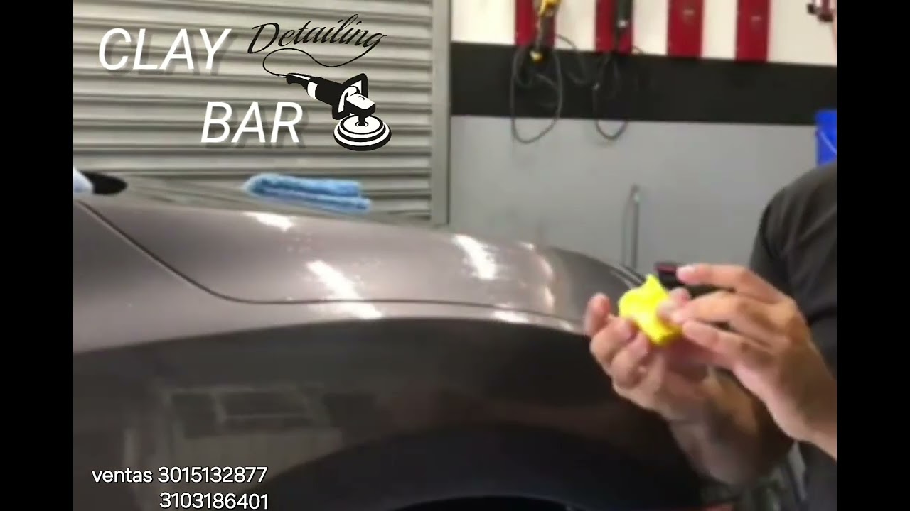 CLAY BAR Detailing como se utiliza