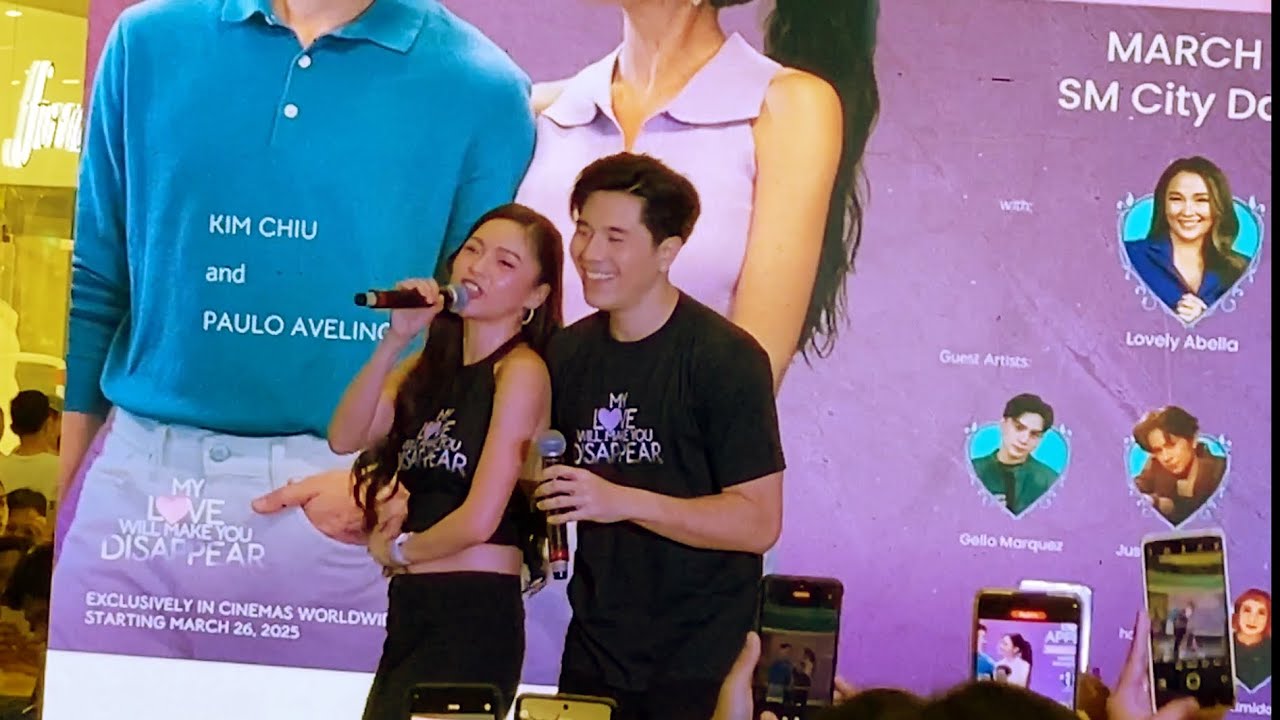KIMPAU LIVE AT SM DASMARIÑAS CAVITE MALL TOUR MY LOVE WILL MAKE YOU DISAPPEAR\ ANGSWEET SA ISAT ISA