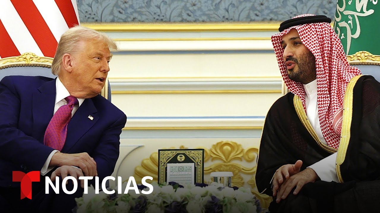 Trump recibe en la Oficina Oval al príncipe heredero de Arabia Saudí
