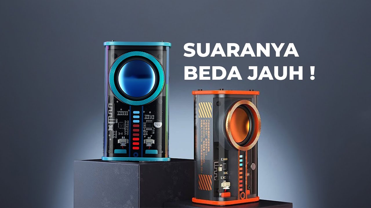 Jangan beli Speaker K07, Ada yang lebih bagus ! Review Speaker Transparant Acome A8 Bluetooth