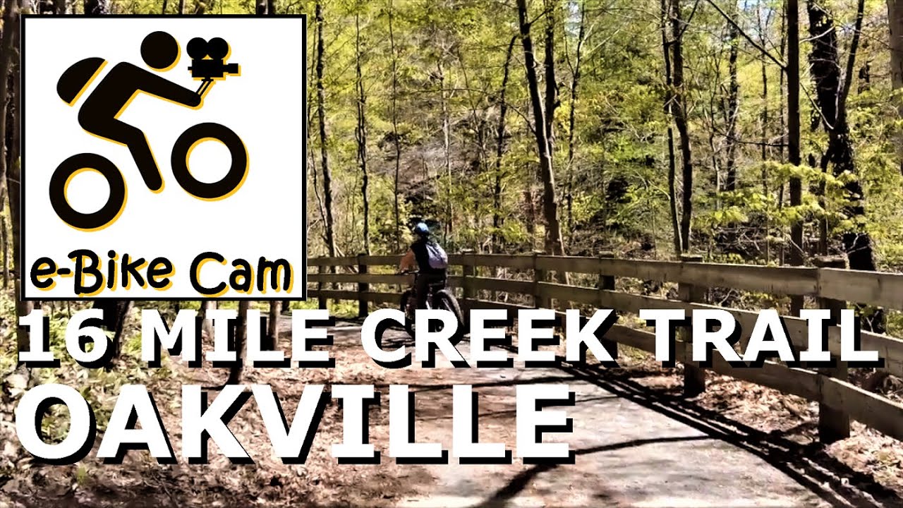 🚴‍♂️🌿 Adventure Awaits! 4K Bike Ride on Sixteen Mile Creek Trail Loop, Oakville 🌊✨