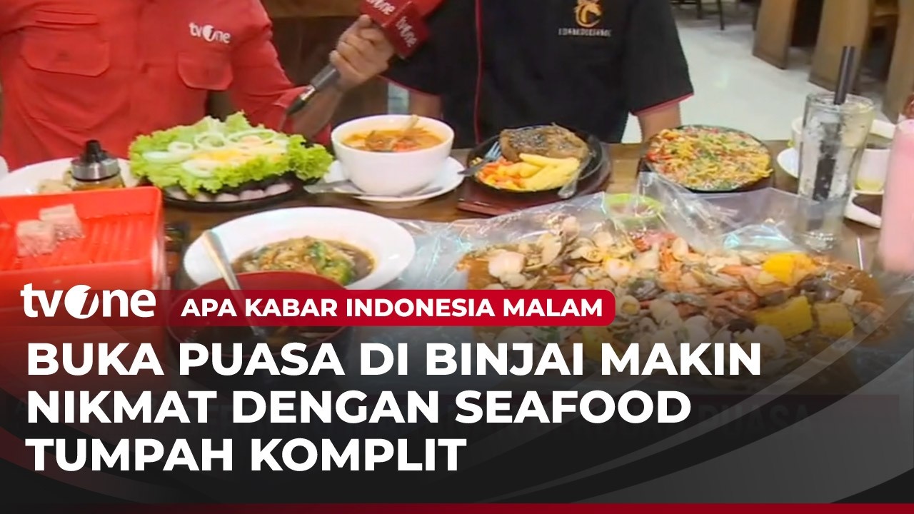 Sedapnya Menyantap Seafood Tumpah saat Berbuka Puasa | AKIM tvOne