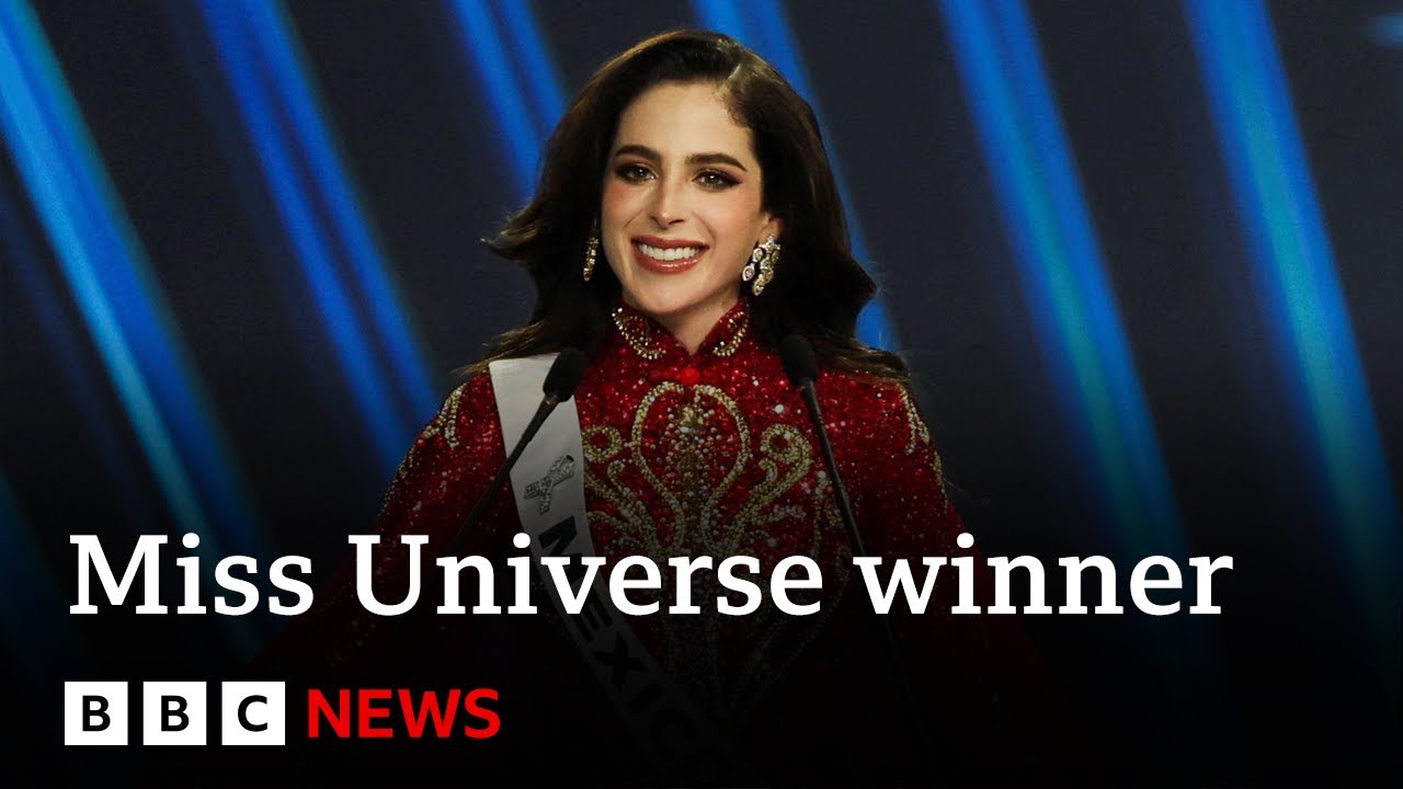 Fatima Bosch z Meksyku koronowana na Miss Universe | BBC News