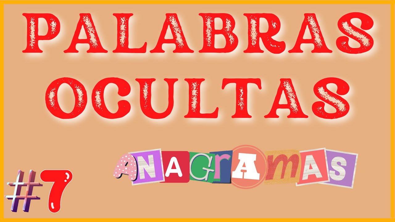 Palabras Ocultas | 5 desafíos para tu Mente #007