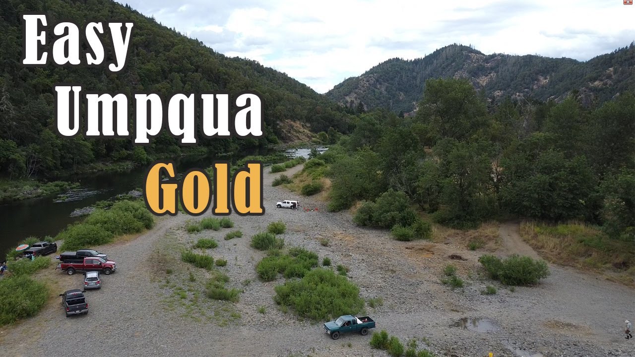 Easy Southern Umpqua Gold - Oregon Gold Prospecting
