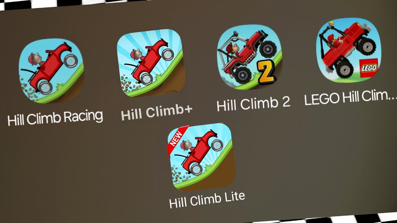 😍 All Hill Climb Racing Games