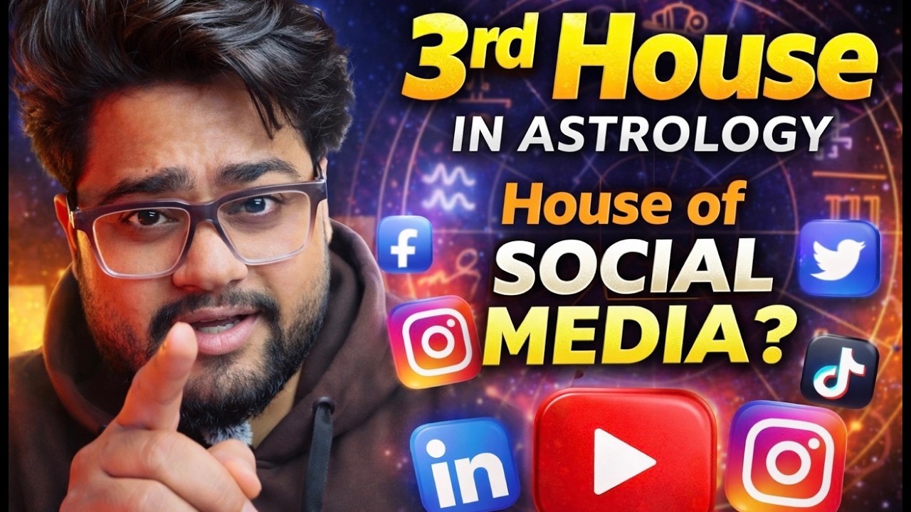 3rd House in Astrology | House of Social Media? | Jeeva Jyotish
