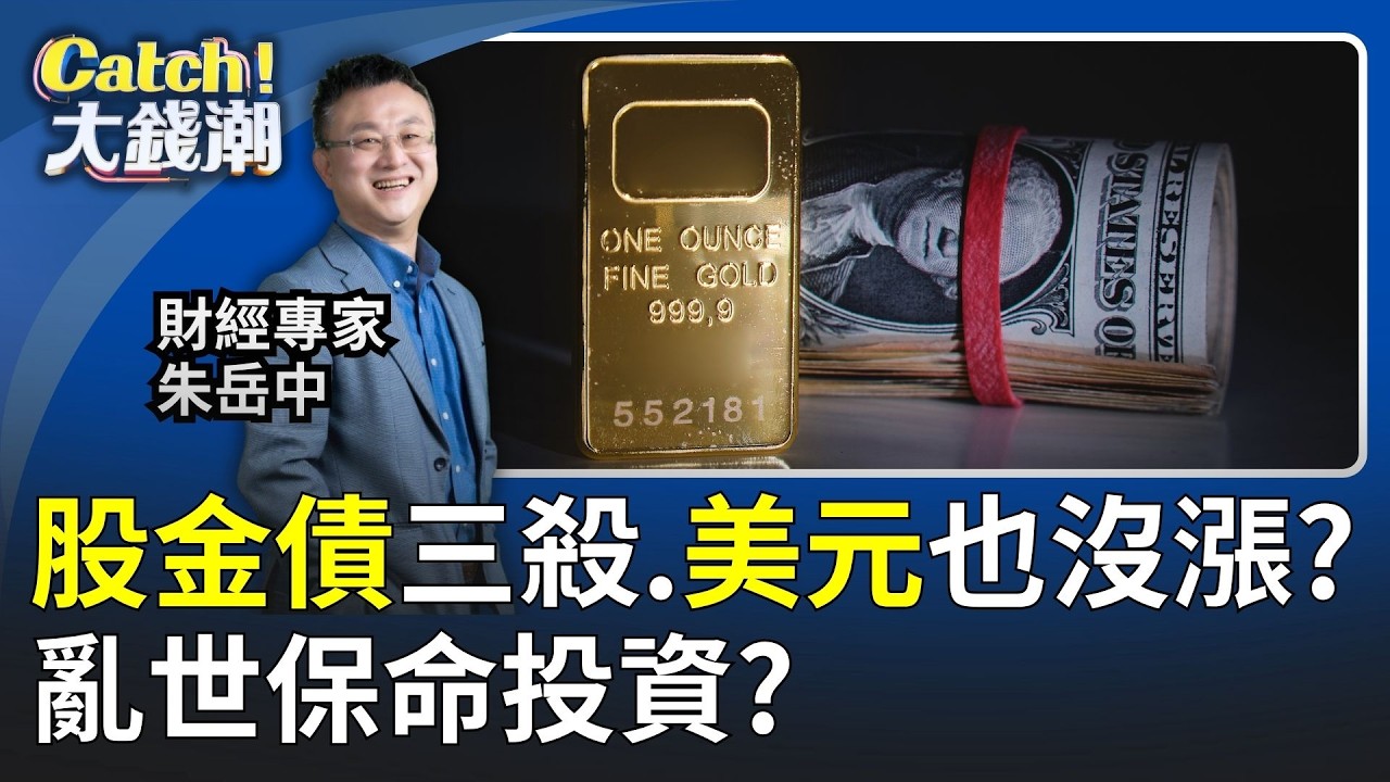 股市跌.黃金跌.美債跌.美元也沒漲? 