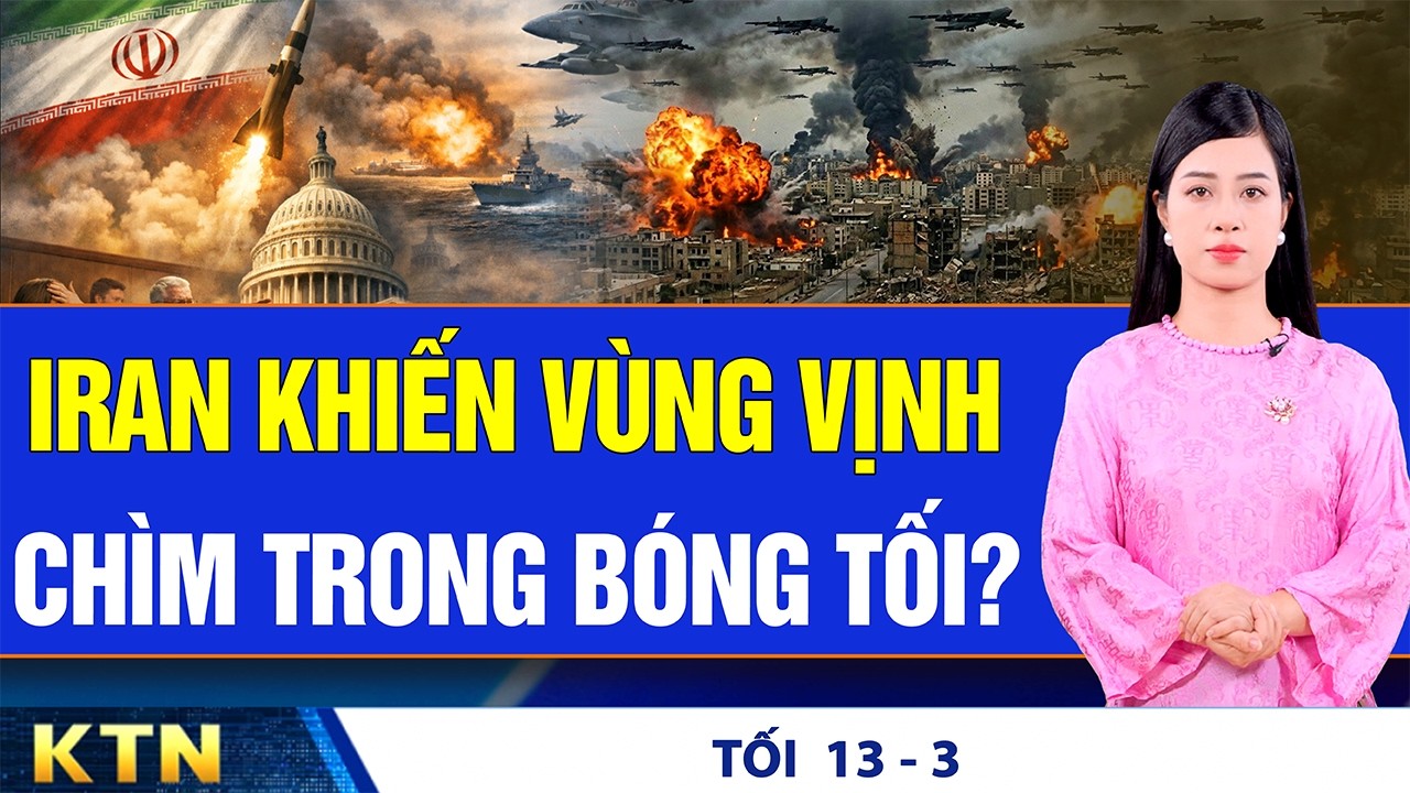 TỐI 13/3: Bị phạt 13 triệu đồng vì dừng xe ở làn khẩn cấp để ngủ; Tàu dầu Ấn Độ bí mật vượt Hormuz