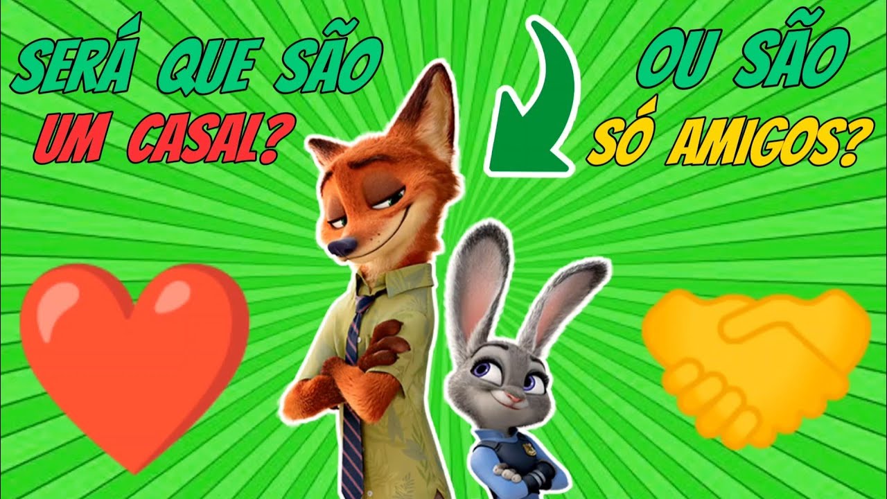 🐰🦊O RELACIONAMENTO DE JUDY E NICK EM ZOOTOPIA❤️🤝.