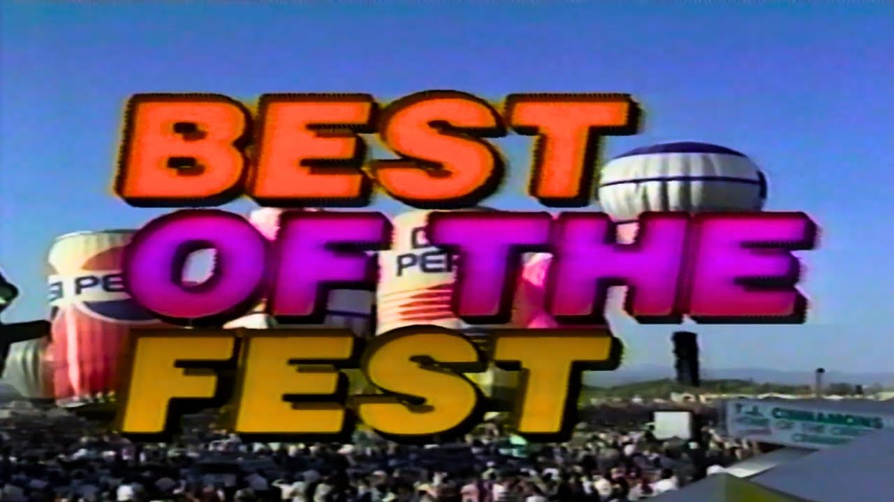 KOB 4 Best of the Fest 1991. Albuquerque Balloon Fiesta TV Coverage. VHS Find