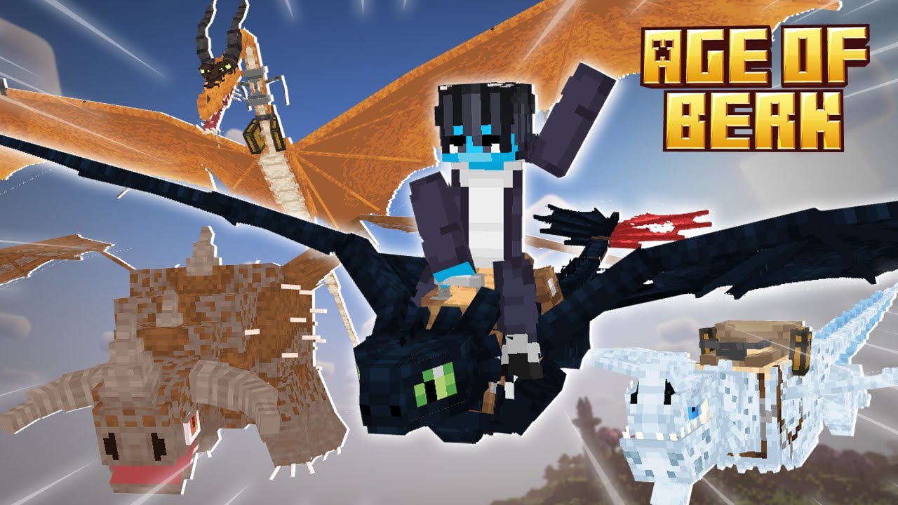 TESTANDO O ADDON AGE OF BERK PELA PRIMEIRA VEZ!