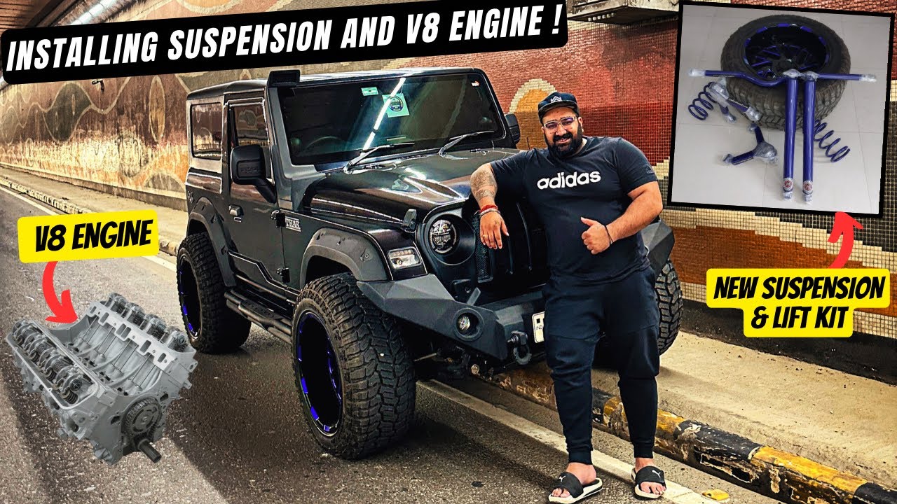 FINALLY THAR MEIN NEW SUSPENSION & LIFT KIT LAGANE KA TIME AAGYA😍🔥 || MMG KIT💯