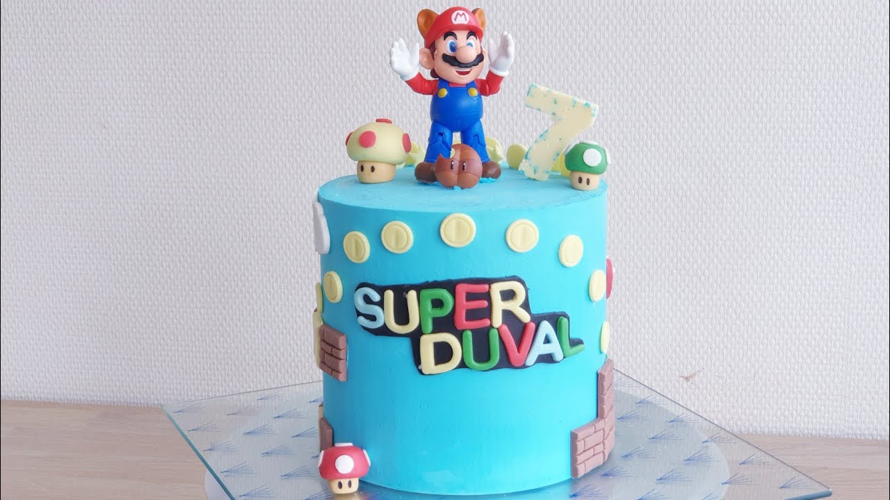 Gâteau super mario.