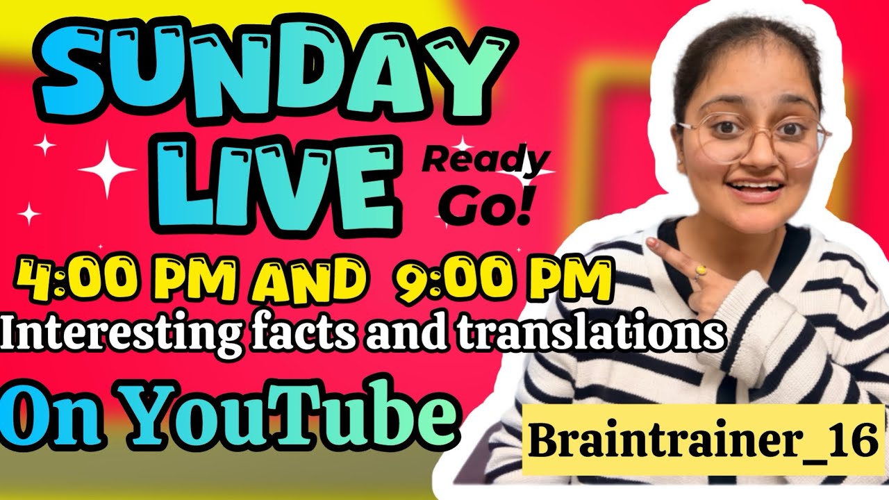 Brain trainer With Mansi is live