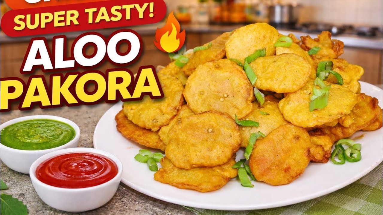 Ramzan Special Crispy Aloo Pakoray | Perfect Iftar Snack