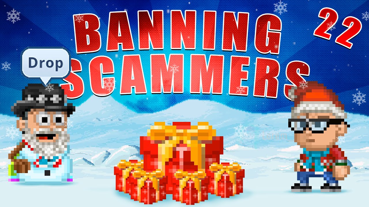 Hunting and banning scammers! - Xmas calendar Door 22