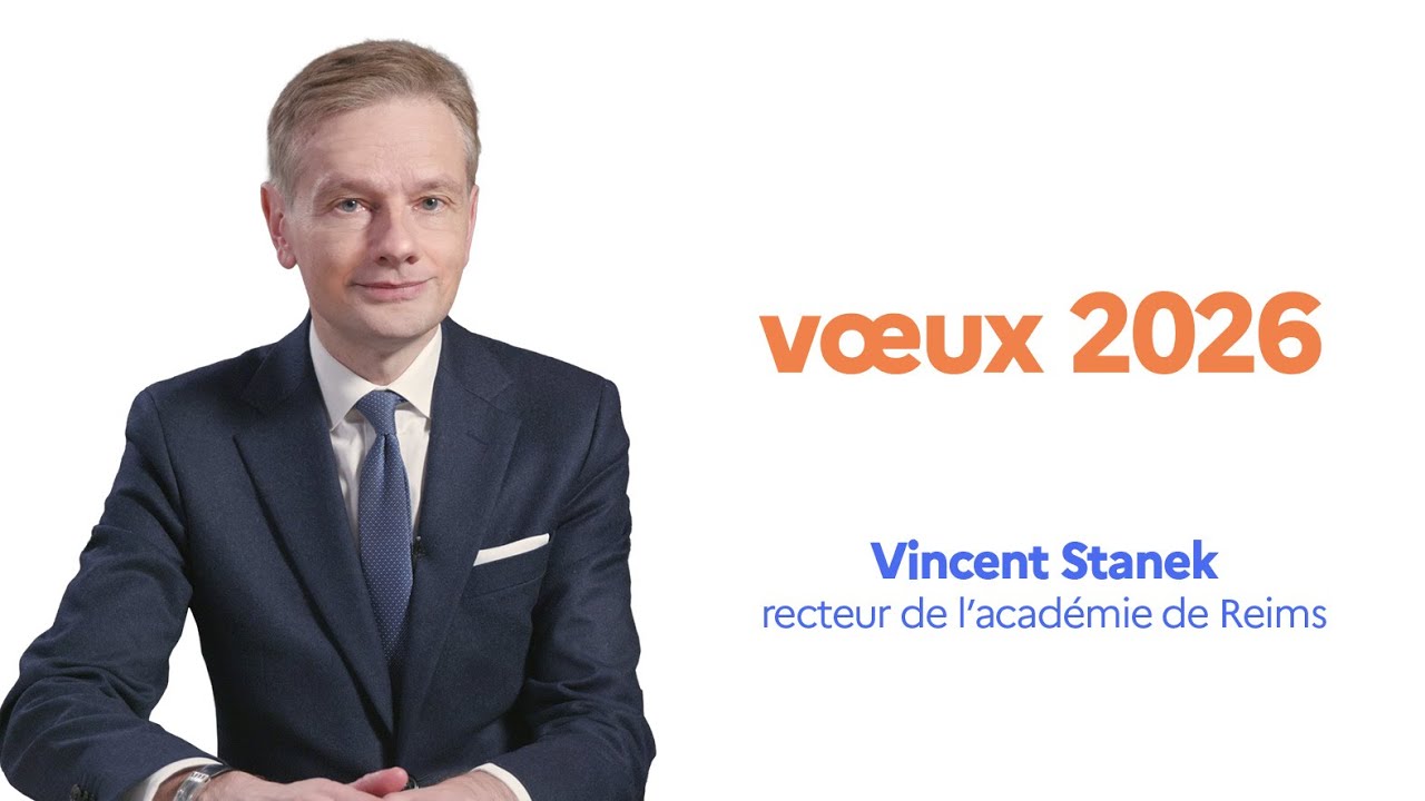 vœux 2026 M. le recteur Vincent Stanek