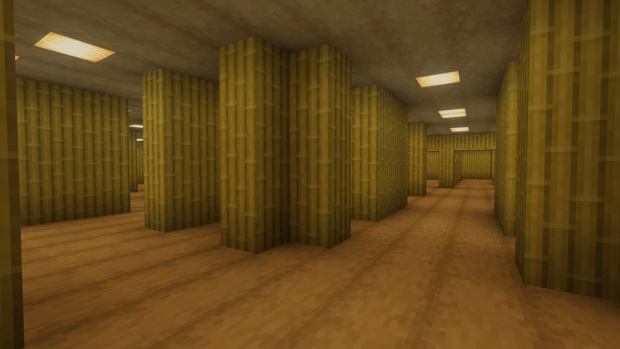 Lv0 in my wip backrooms map almost complete