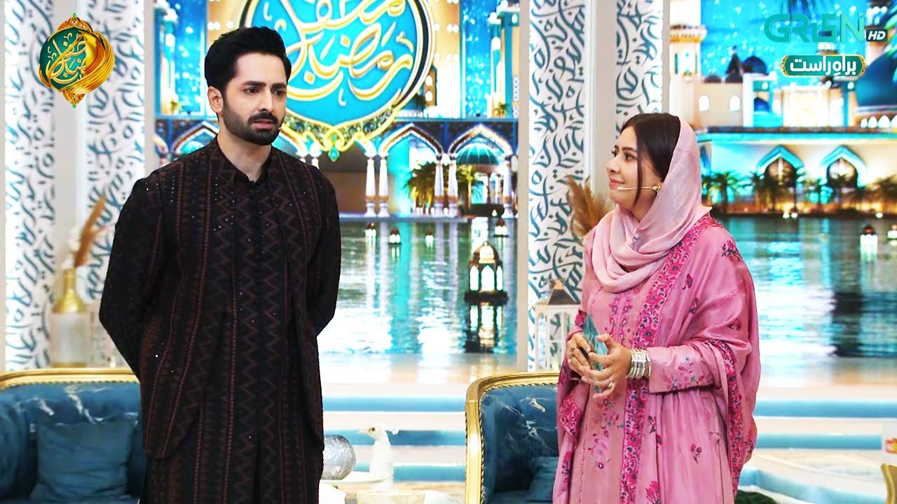 Shan e Syeda Fatima R.A | Youm e Wisal | Mehfil e Ramzan | Danish Taimoor & Rabia Anum | Green TV