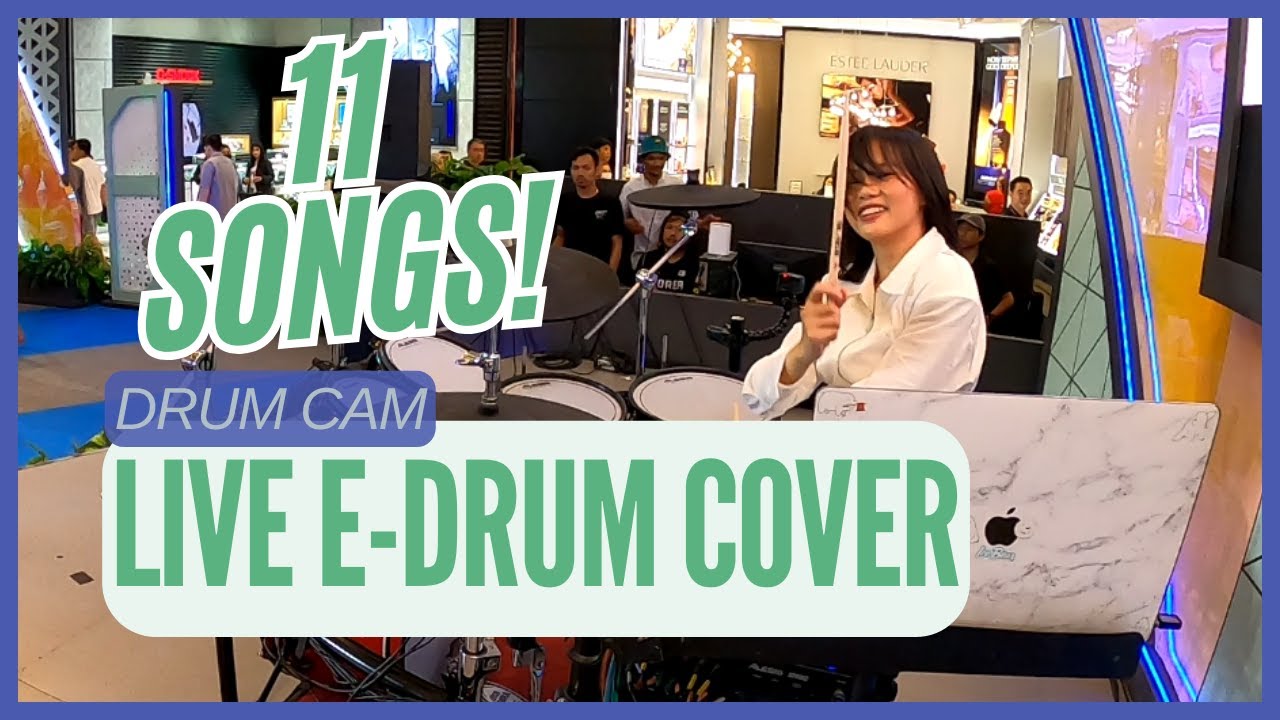 Live Electronic Drum Cover at Agung Podomoro Property Exhibition - Central Park Mall Jakarta