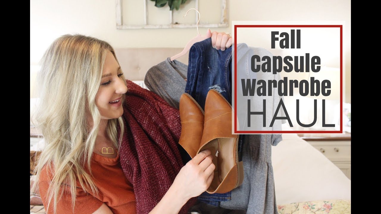 FALL CAPSULE WARDROBE HAUL | TARGET AND OLD NAVY HAUL
