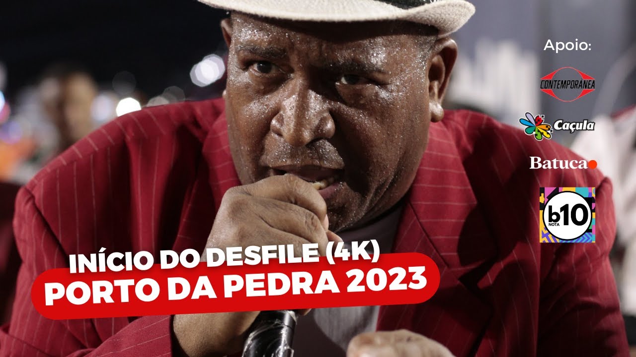 Carnaval 2023 AO VIVO | Porto da Pedra  Campeã Início do Desfile 4k