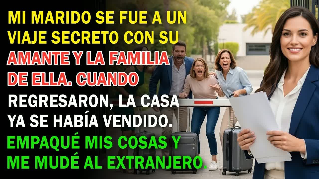 Mi Marido Regresó De Su Viaje Con Su Amante Y La Familia De Ella, Pero Yo Ya Había Vendido La Ca