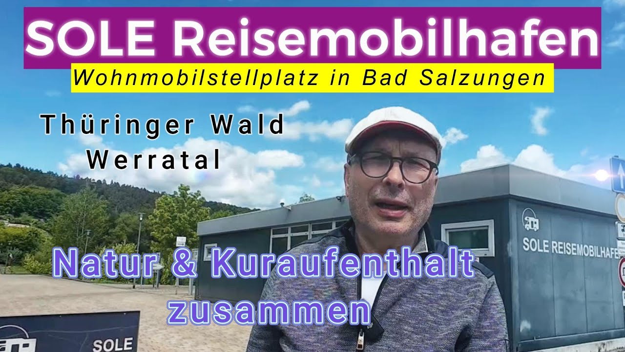 Bad Salzungen - TOP-WOHNMOBILSTELLPLATZ - AN DER WERRA !