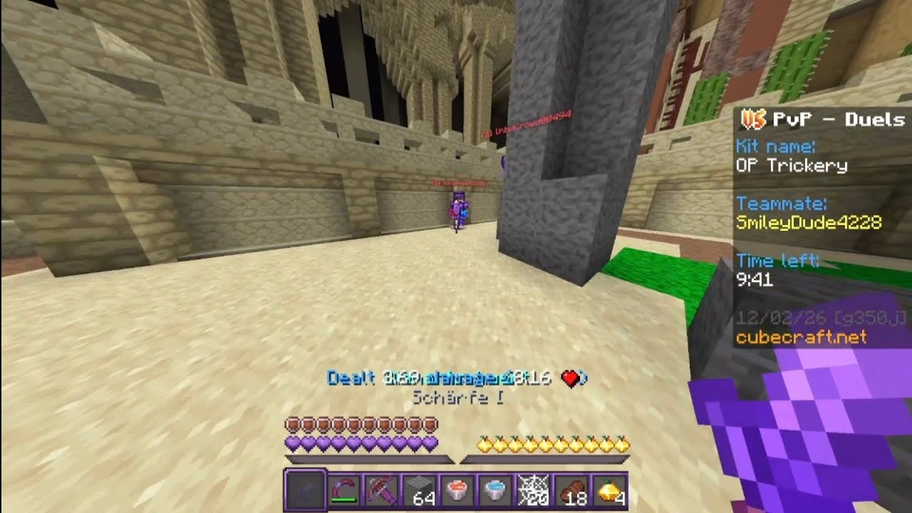 Minecraft PVP mit einem Youtuber