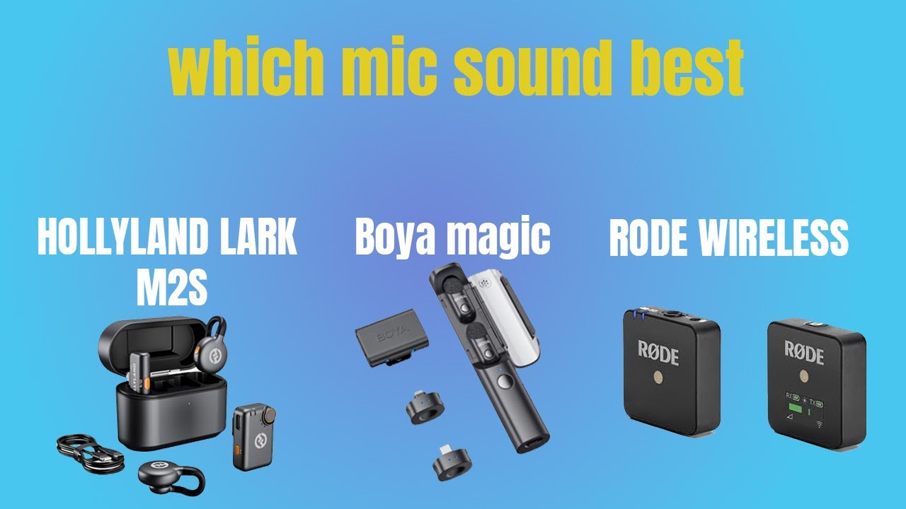 Я протестировал микрофон BOYA Magic Mic и сравнил его с микрофоном Rode & Hollyland 🎤