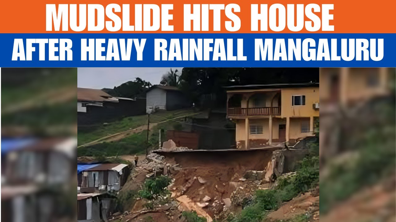 Karnataka : Massive Mudslide Hits Home In Mangaluru After Heavy Rain | News9